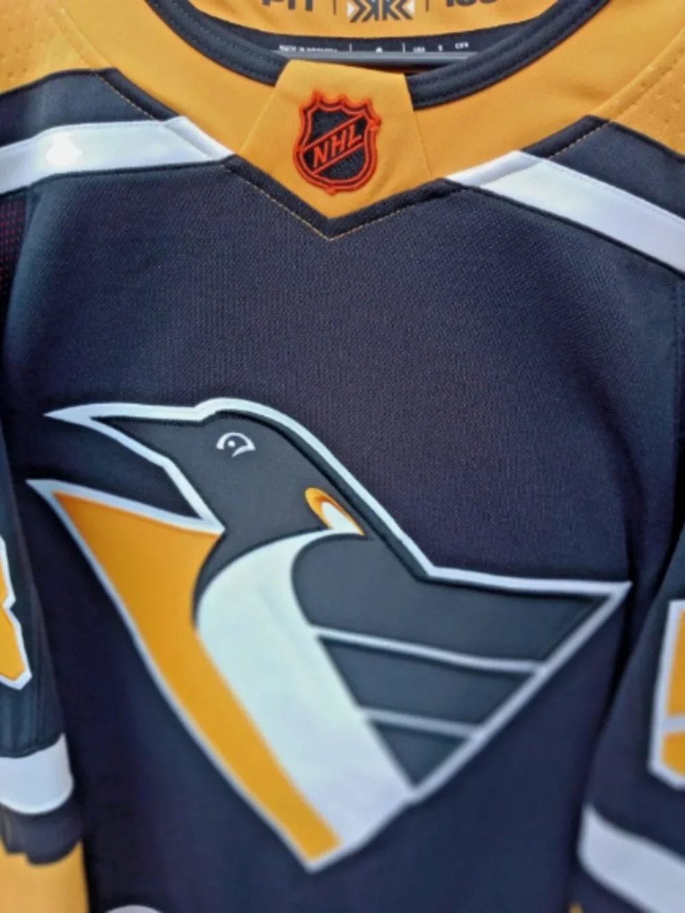 Retro Revers 2.0 adidas Kris Letang Pittsburgh Penguins NHL Hockey jersey(50)